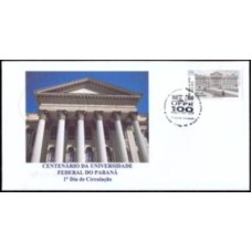 FN3248-FDC CENTENÁRIO DA UNIVERSIDADE FEDERAL DO PARANÁ - 2012 - CBC CURITIBA
