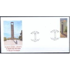 FN3300-FDC MARCO ZERO, AMAPÁ: O MEIO DO MUNDO - 2013 - CBC MACAPÁ