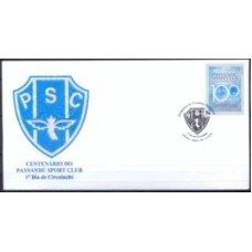 FN3331-FDC CENTENÁRIO DO PAYSANDÚ SPORT CLUB - 2014 - CBC BELÉM