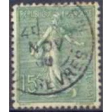FRA0130U-SELO SEMEUSE, 15C VERDE - FRANÇA - 1903 - U