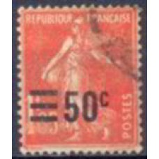 FRA0225U-SELO SEMEUSE, 50C SOBRE 1,05F - FRANÇA - 1926/27 - U