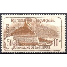 FRA0230N-SELO PRÓ ÓRFÃOS DA GUERRA, 50C - FRANÇA - 1926/27 - N