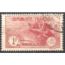 FRA0231U-SELO PRÓ ÓRFÃOS DA GUERRA, 1F - FRANÇA - 1926/27 - U