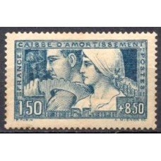 FRA0252NB-SELO PRÓ CAIXA DE AMORTIZAÇÃO, TIPO III - FRANÇA - 1928 - N