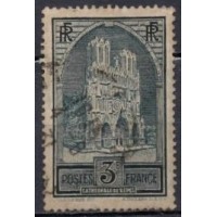 FRA0259UA-SELO MONUMENTOS E SÍTIOS, 3F TIPO II - FRANÇA - 1929/31 - U