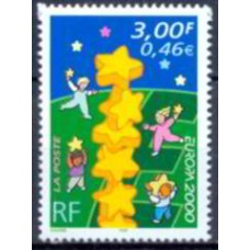 FRA3327M-SELO SÉRIE EUROPA - EUROPA 2000 - FRANÇA - 2000 - MINT