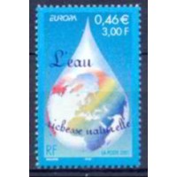 FRA3388M-SELO SÉRIE EUROPA - A ÁGUA - FRANÇA - 2001 - MINT FRA3388M-SELO SÉRIE EUROPA - A ÁGUA - FRANÇA - 2001 - MINT