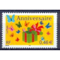 FRA3480M-SELO ANIVERSÁRIOS - FRANÇA - 2002 - MINT