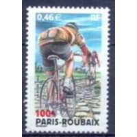 FRA3481M-SELO 100º PARIS-ROUBAIX - FRANÇA - 2002 - MINT FRA3481M-SELO 100º PARIS-ROUBAIX - FRANÇA - 2002 - MINT