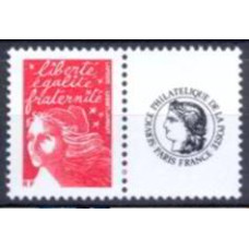 FRA3587NA-SELO PERSONALIZADO MARIANE DO 14 DE JULHO - FRANÇA - 2003 - N
