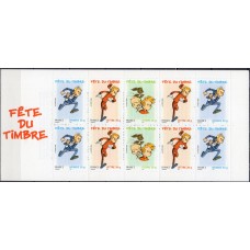 FRA3877MCA-CADERNETA FESTA DO SELO - SPIROU - FRANÇA - 2006 - MINT