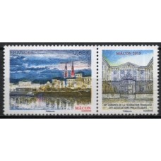 FRA4956M-SELO 88º CONGRESSO DA FEDERAÇÃO FRANCESA DAS ASSOCIAÇÕES FILATÉLICAS - FRANÇA - 2015 - MINT