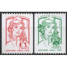FRA5017N-SÉRIE MARIANE DE CIAPPA E KAWENA - DO ROLO - FRANÇA - 2016 - N