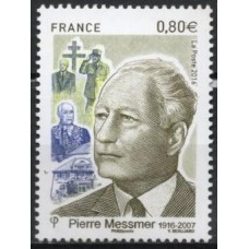 FRA5035M-SELO CENTENÁRIO DO NASCIMENTO DE PIERRE MESSMER - FRANÇA - 2016 - MINT