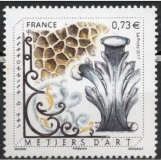 FRA5135N-SELO OFÍCIOS DA ARTE - FERREIRO - FRANÇA - 2017 - N