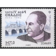 FRA5173M-SELO PADRE VICTOR DILLARD - FRANÇA - 2017 - MINT