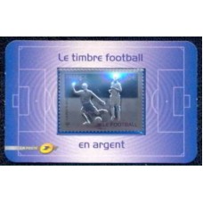 FRAZ0430M-SELO FUTEBOL - FRANÇA - 2010 - MINT - DE PRATA 999
