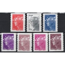 FRAZ0590M-SÉRIE MARIANE DE BEAUJARD - AUTOADESIVOS - FRANÇA - 2011 - MINT