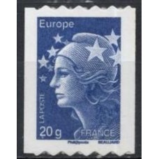 FRAZ0592M-SELO MARIANE DE BEAUJARD, EUROPA 20G - AUTOADESIVO - FRANÇA - 2011 - MINT