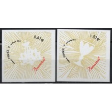 FRAZ0939M-SÉRIE SÃO VALENTIM - CORAÇÃO BACCARAT - AUTOADESIVOS - FRANÇA - 2014 - MINT