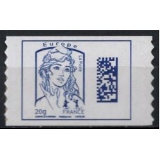 FRAZ1176MA-SELO MARIANE DE CIAPPA E KAWENA, EUROPA 20G DA CADERNETA - FRANÇA - 2015 - MINT