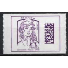 FRAZ1217M-SELO MARIANE DE CIAPPA E KAWENA, MUNDO 20G - AUTOADESIVO - FRANÇA - 2016 - MINT