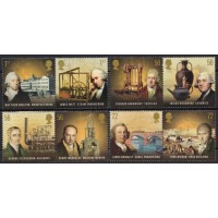 GRB3115MS-SÉRIE SE-TENANTS PIONEIROS DA REVOLUÇÃO INDUSTRIAL - GRÃ-BRETANHA - 2009 - MINT GRB3115MS-SÉRIE SE-TENANTS PIONEIROS DA REVOLUÇÃO INDUSTRIAL - GRÃ-BRETANHA - 2009 - MINT