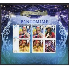 GRBB059M-BLOCO NATAL - GRÃ-BRETANHA - 2008 - MINT