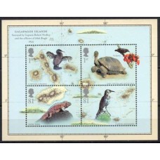 GRBB062M-BLOCO BICENTENÁRIO DO NASCIMENTO DE CHARLES DARWIN - GRÃ-BRETANHA - 2009 - MINT