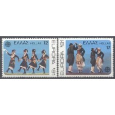 GRE1423N-SÉRIE EUROPA - FOLCLORE - GRÉCIA - 1981 - N