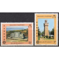 GUE0156N-SÉRIE EUROPA - MONUMENTOS - GUERNSEY - 1978 - N
