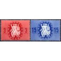 HUN0786N-SÉRIE FUNDAÇÃO DA REPÚBLICA - HUNGRIA - 1946 - N