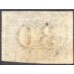 IM0013N.05-SELO VERTICAL, 30 RÉIS - 1850 - N