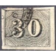 IM0013U.02-SELO VERTICAL, 30 RÉIS - 1850 - U