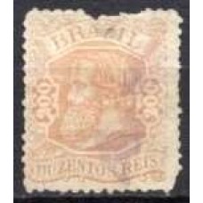 IM0050U.04-SELO DOM PEDRO II CABEÇA PEQUENA, 200 RÉIS - 1881 - U