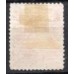 IM0052N.01-SELO DOM PEDRO II CABEÇA GRANDE, 10 RÉIS LARANJA - 1885 - N - CORTE MÍNIMO QUASE IMPERCEPTÍVEL NA BORDA DIREITA