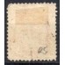 IM0052U.07-SELO DOM PEDRO II CABEÇA GRANDE, 10 RÉIS LARANJA - 1885 - U