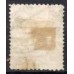 IM0052U.08-SELO DOM PEDRO II CABEÇA GRANDE, 10 RÉIS LARANJA - 1885 - U