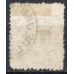 IM0057U.01-SELO DOM PEDRO II CABEÇA GRANDE, 200 RÉIS LILÁS ROSA - 1884 - U