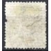 IM0061U.01-SELO CIFRA, 20 RÉIS VERDE RUSSO - 1884 - U - COM SENÕES NA BORDA DIREITA