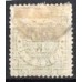 IM0062U.07-SELO CIFRA, 20 RÉIS OLIVA ESVERDEADO 'R' COM PONTO - 1887 - U