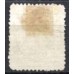 IM0062U.09-SELO CIFRA, 20 RÉIS OLIVA ESVERDEADO 'R' COM PONTO - 1887 - U