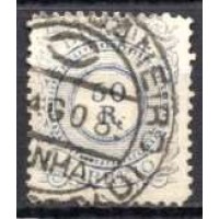IM0063U.07-SELO CIFRA, 50 RÉIS - 1885 - U IM0063U.07-SELO CIFRA, 50 RÉIS - 1885 - U