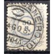IM0063U.07-SELO CIFRA, 50 RÉIS - 1885 - U