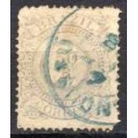 IM0063U.10-SELO CIFRA, 50 RÉIS - 1885 - U IM0063U.10-SELO CIFRA, 50 RÉIS - 1885 - U