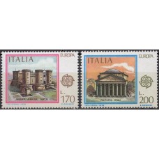 ITA1339N-SÉRIE EUROPA - MONUMENTOS - ITÁLIA - 1978 - N