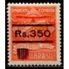 KO0014M-SELO SINDICATO CONDOR - PROVISÓRIOS PARA AS TARIFAS DE 5 GRAMAS, 350 RS./10.000 RÉIS - 1930 - MINT