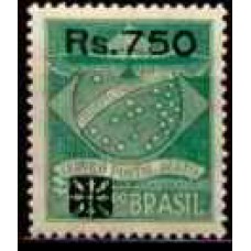 KO0015M-SELO SINDICATO CONDOR - PROVISÓRIOS PARA AS TARIFAS DE 5 GRAMAS, 750 RS./1.300 RÉIS - 1930 - MINT