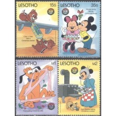 LES0699N-SÉRIE NATAL - LESOTO - 1986 - N
