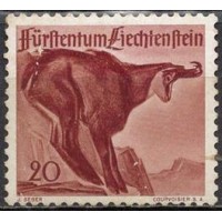 LIE0228NA-SELO FAUNA II, 20R - LIECHTENSTEIN - 1947 - N LIE0228NA-SELO FAUNA II, 20R - LIECHTENSTEIN - 1947 - N
